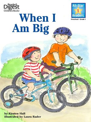 cover image of When I Am Big